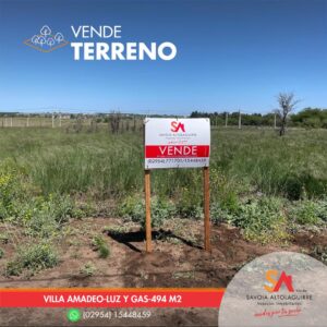 Terreno en Villa Amadeo