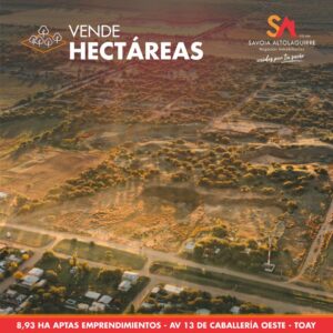 VENDE: 8,93 HECTAREAS EN TOAY APTAS EMPRENDIMIENTOS