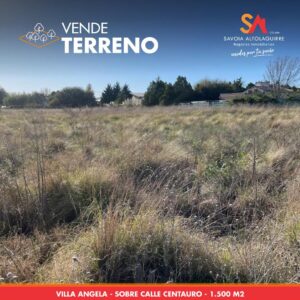 Terreno en  Villa Angela