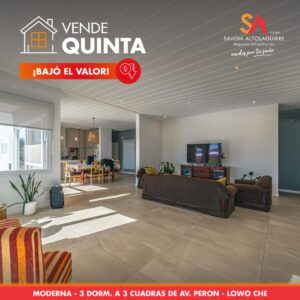 VENDE: MODERNA CASA QUINTA EN LOWO CHE
