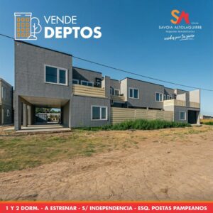 Departamentos a mts de Av. Palacios