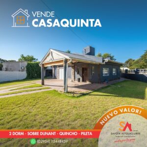Casa Quinta a metros de la AV Perón