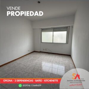 Oficina en pleno centro Rivadavia 355