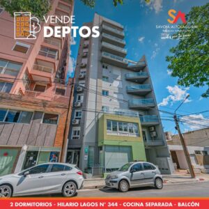 VENDE: DEPARTAMENTOS CENTRICOS DE 2 DORMITORIOS