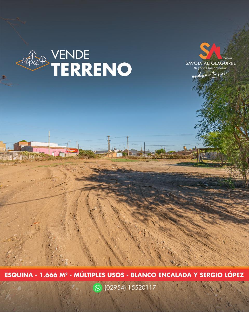 VENDE: EXCELENTE TERRENO EN ESQUINA APTO MULTIPLES USOS